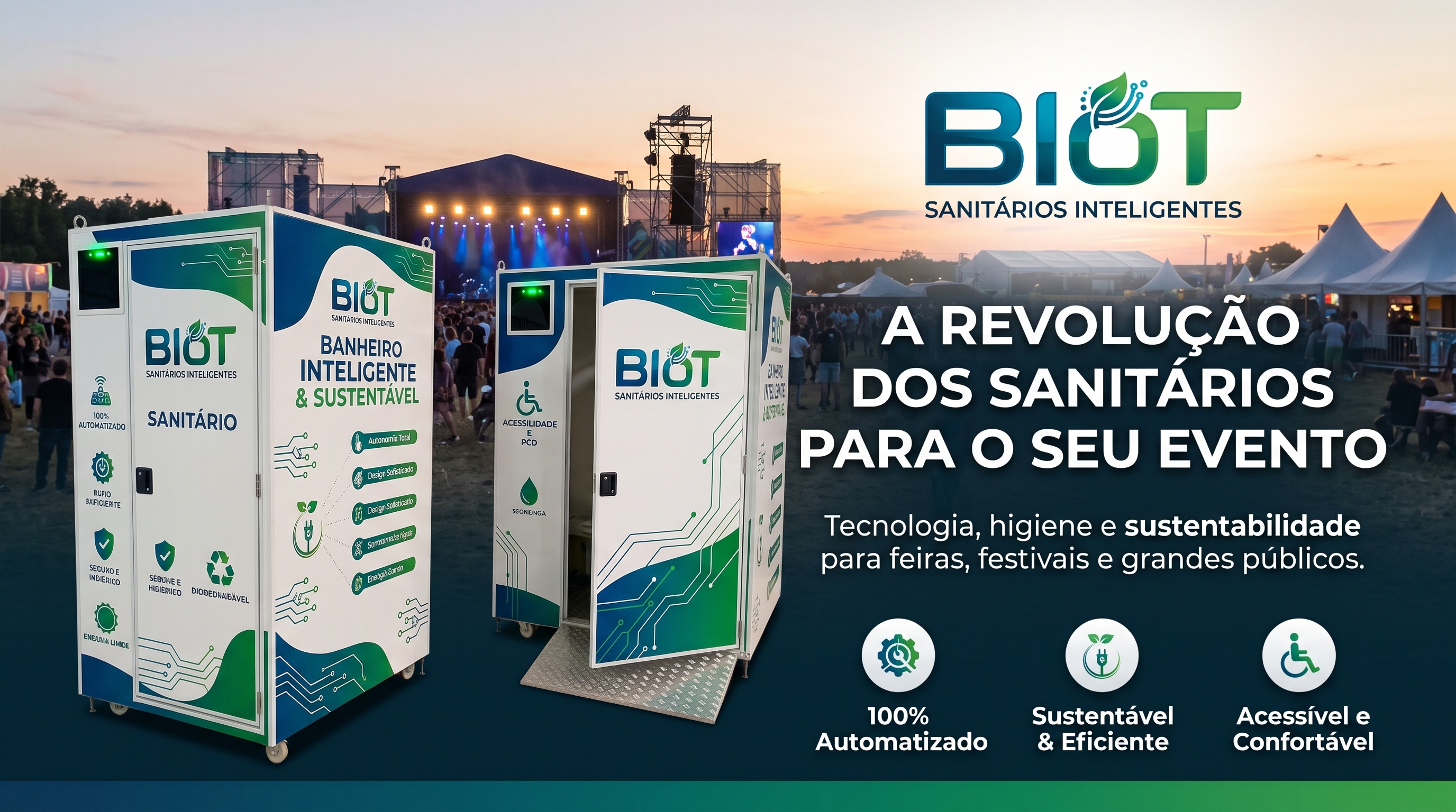 Comunicação BIoT para eventos